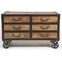 Vintage industrial cabinet
