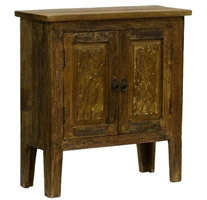 recycled wood cabinet