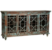 recycled wood kitchen sideboard