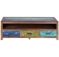 recycled painted tv cabinet