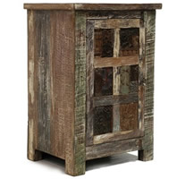 reclaimed bedside
