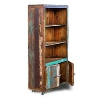 recycled wood cabinet