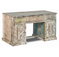 recycled wood office table