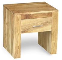 wooden bedside