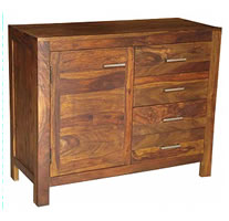 wooden sideboard